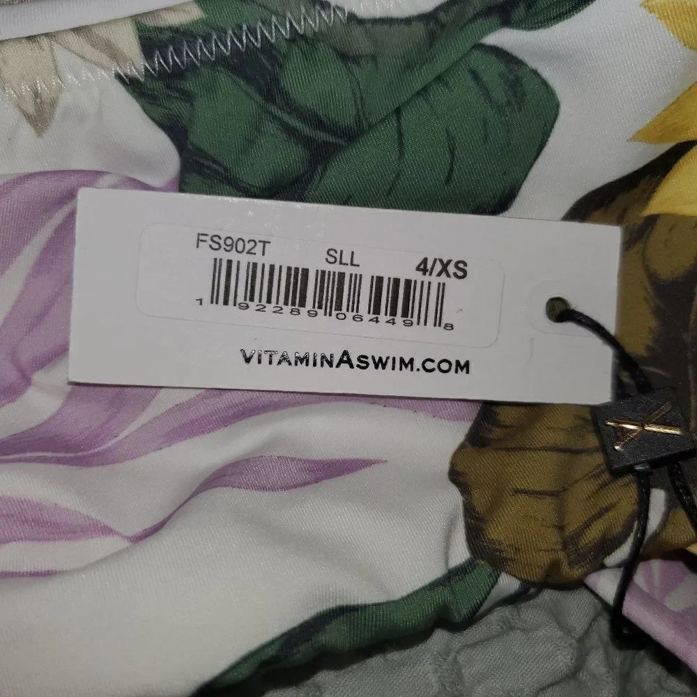 Vitamin A Size 4 XS Nico Bikini Top